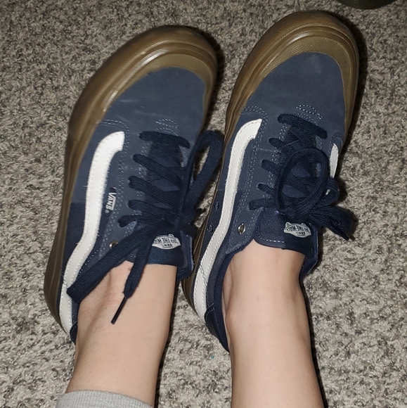 Vans | Shoes | Pro Vans Navy Blue | Poshmark